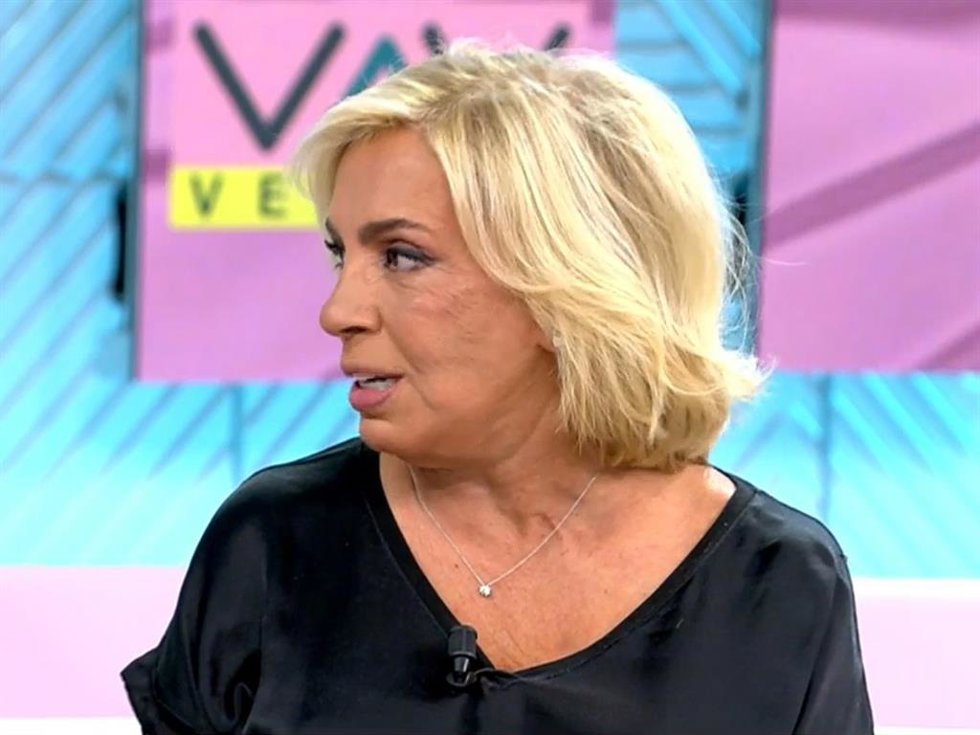 CARMEN BORREGO EN EL PLATÓ DE 'VAMOS A VER'