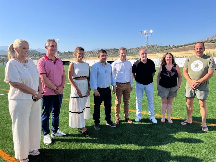 Visita al campo de fútbol Antoñete