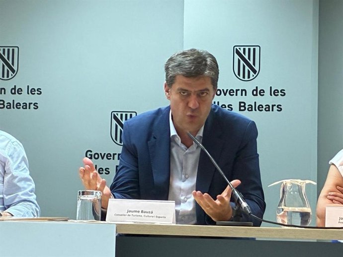 El conseller de Turisme, Cultura i Esports, Jaume Bauzá