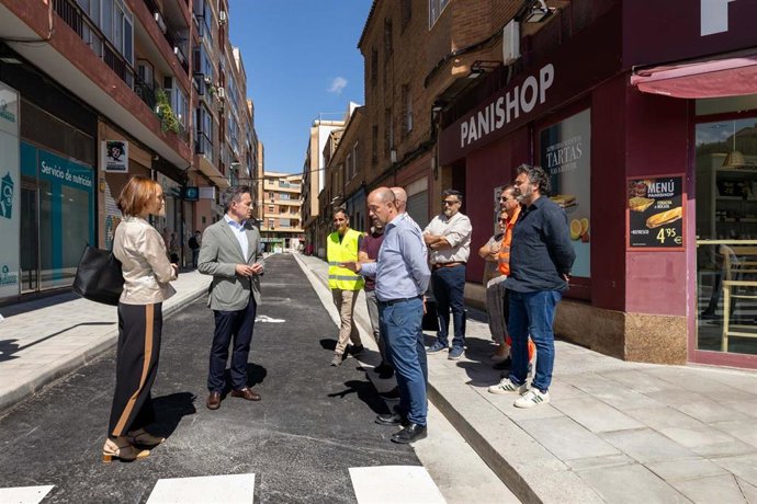 Apertura de la calle Escuelas, en el distrito Casablanca.