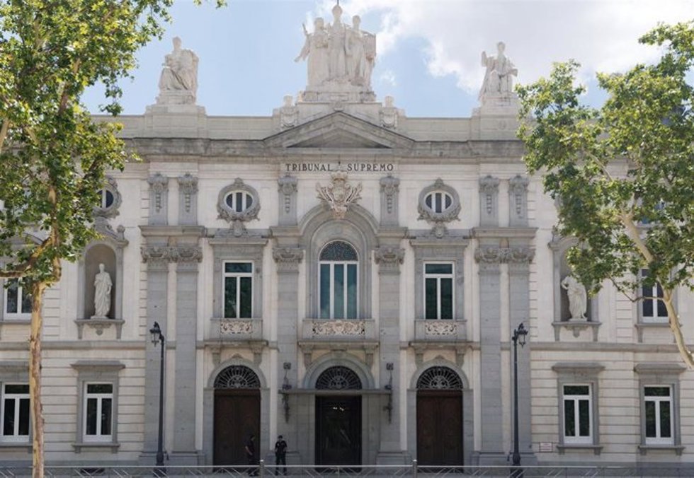 Archivo - Fachada del Tribunal Supremo (TS).