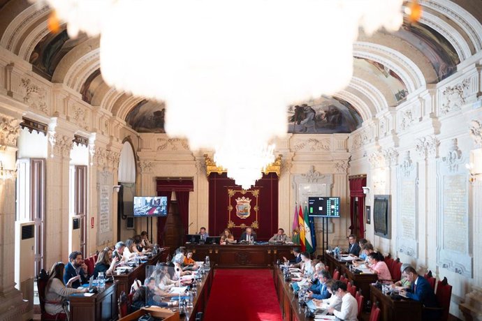 Pleno del Ayuntamiento de Málaga