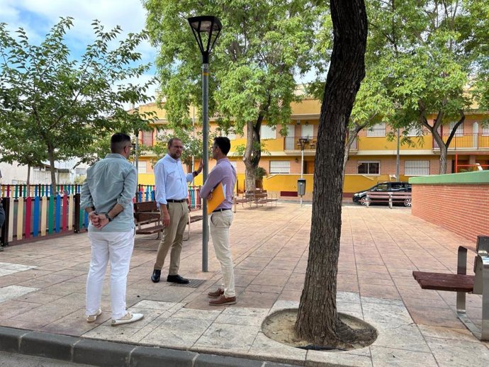 La pedanía murciana de Santa Cruz estrena más de 200 nuevas luminarias LED que ahorrarán el 65% del consumo eléctrico