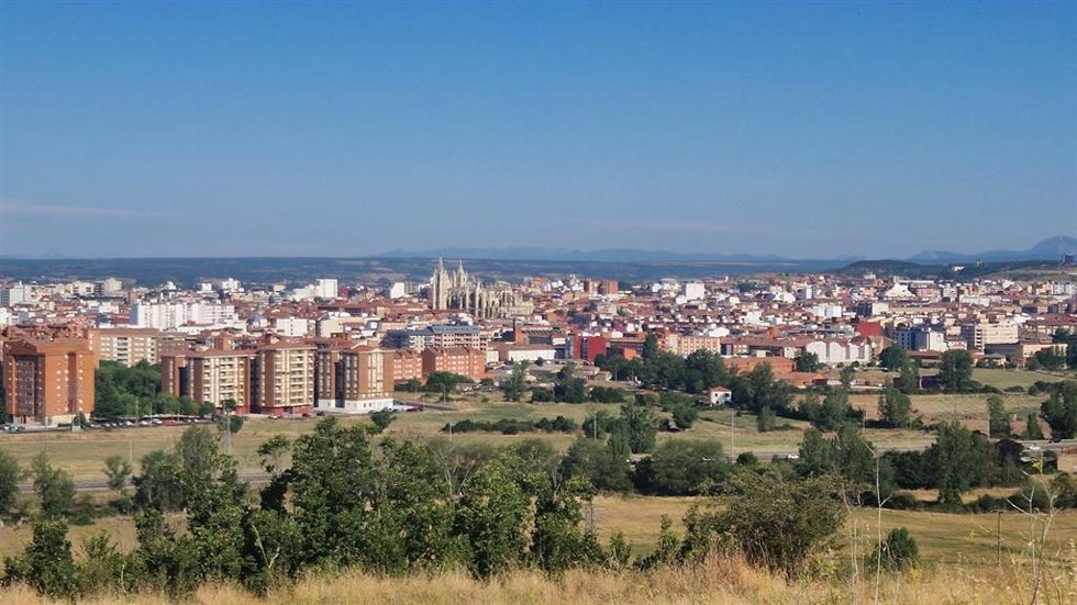 Imagen de la ciudad de León.