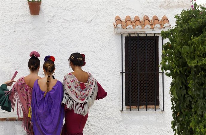 Archivo - Imagen de archivo de la Feria de Málaga en el Cortijo de Torres.