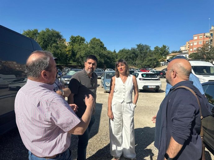 El PSOE advierte de la "nueva mentira" de Chueca a los vecinos de San José al vender el suelo público de Alumalsa.