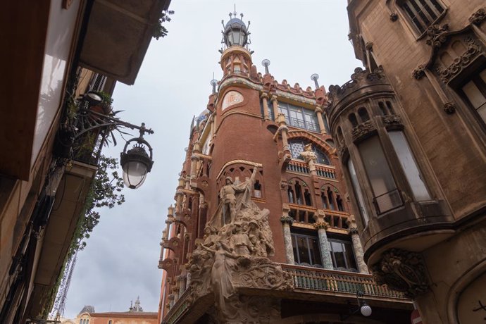 Archivo - Façana del Palau de la Música Catalana