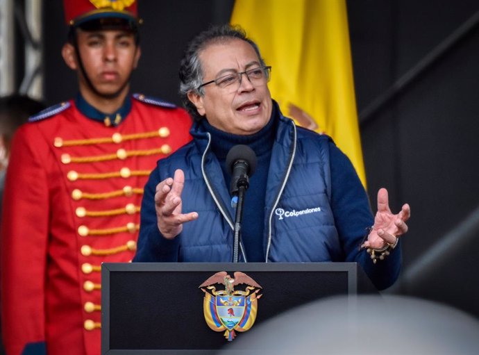 Archivo - El presidente de Colombia, Gustavo Petro.