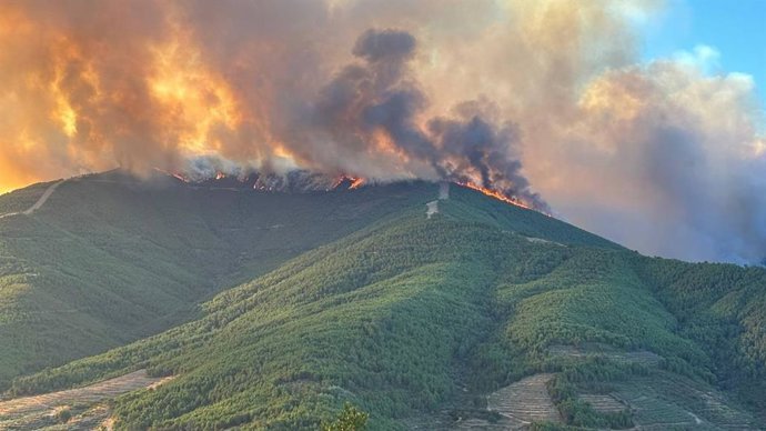 Incendio en Caminomorisco