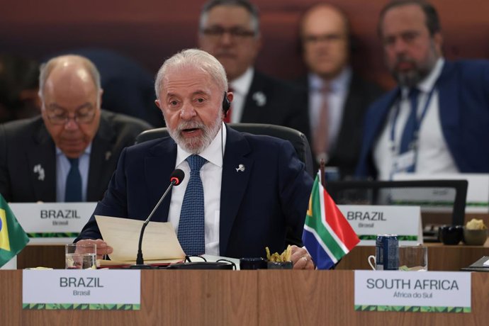 El presidente de Brasil, Luiz Inácio Lula da Silva.