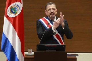 Archivo - El presidente de Costa Rica, Rodrigo Chaves