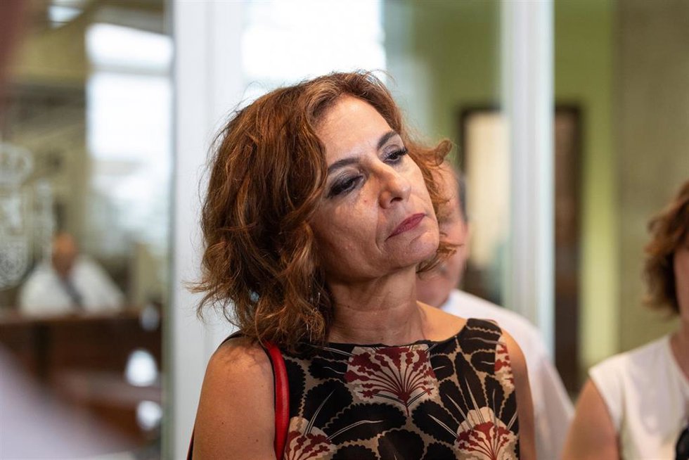 La vicepresidenta primera y ministra de Hacienda, María Jesús Montero.