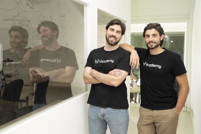 Ramiro Zandrino CEO  y Pablo Prieto CRO de Ucademy