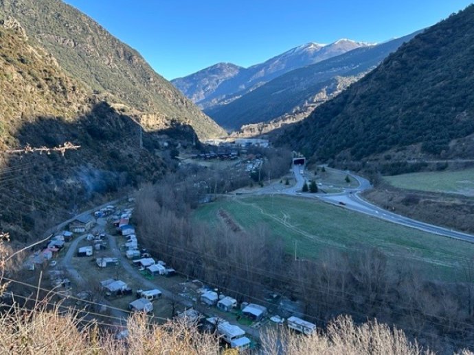 Zona on es desenvoluparà el projecte Tramvalira