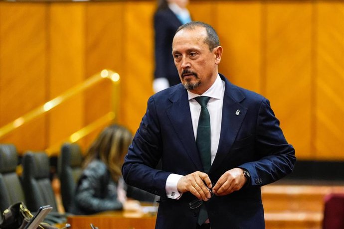 Archivo - El parlamentario andaluz del PP Fernando Egea