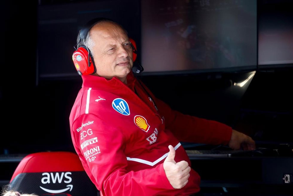 Archivo - El 'team principal' de la escudería Ferrari de F1, Fred Vasseur