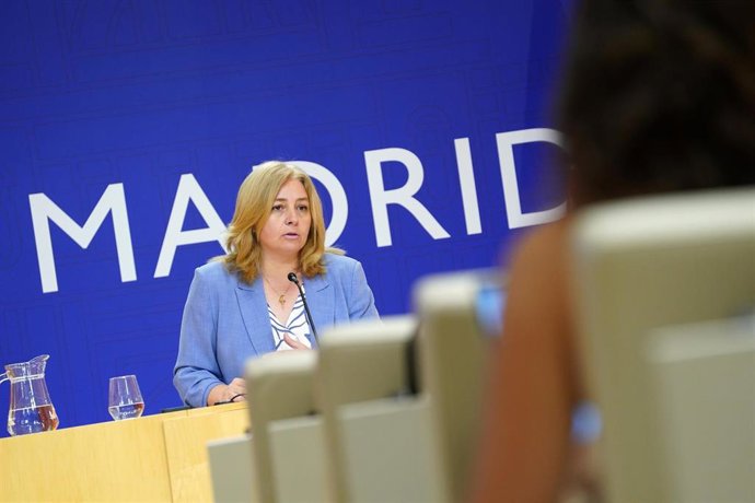 La alcaldesa en funciones y portavoz municipal, Inma Sanz, en la rueda de prensa posterior a la Junta de Gobierno
