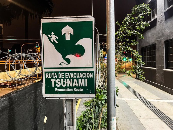 July 29, 2025, Valparaiso, Chile: Due to an earthquake in Russia, a tsunami warning has been issued for the Valparaiso region and Chile.
