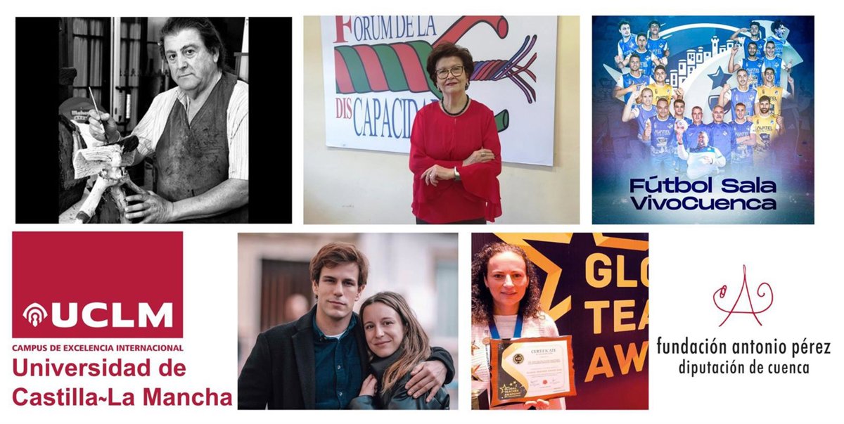 Vivo Cuenca, UCLM, la FAP, Alex Sorian y Leticia Moreno, entre los galardonados en los Premios Ciudad de Cuenca 2025