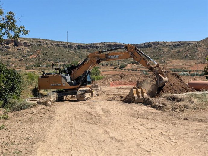 Obras del colector general de Andorra.