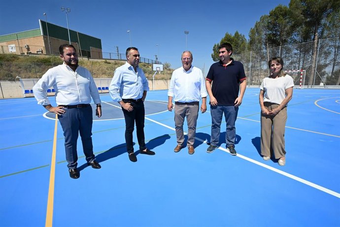 Visita del presidente de la Diputación de Granada a Zújar.