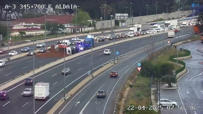 Archivo - Arxiu - A3 a Quart de Poblet en imatge d'arxiu