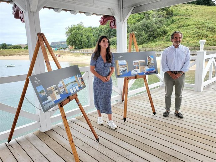 Presentación del stand de Avilés en la FIDMA.