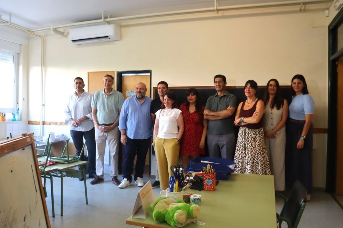 Gobierno de C-LM actúa para refrigerar 600 centros escolares de la región con una partida de 50 millones de euros