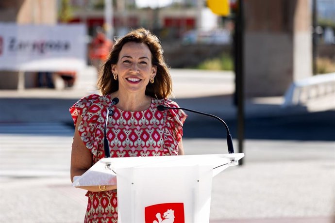 La alcaldesa de Zaragoza, Natalia Chueca.