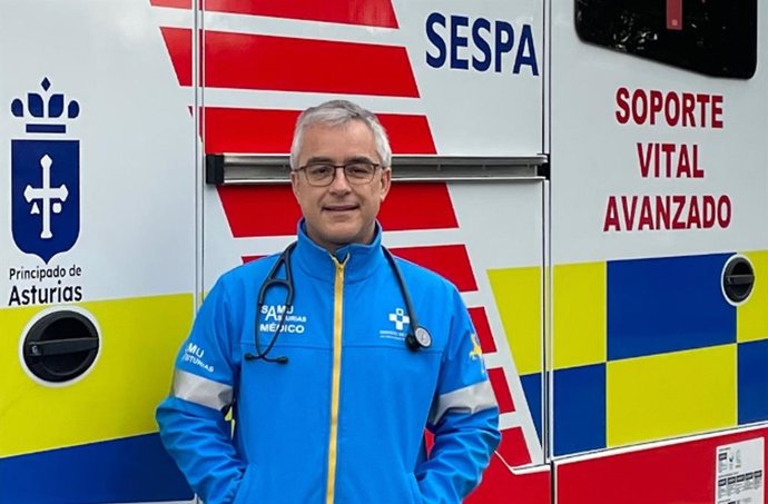 Rafael Castro, profesor de la Universidad de Oviedo y coordinador del Grupo de Investigación en Asistencia Prehospitalaria y Desastres del Instituto de Investigación Sanitaria del Principado de Asturias.
