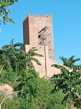 Obras en el Castillo de Cazorla