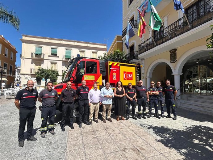 Diputación de Granada dota al Servicio de Bomberos de Almuñécar de una bomba forestal de 280.000 euros.