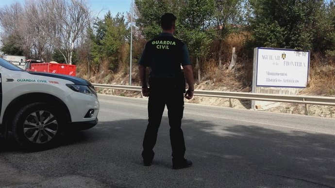 Archivo - Guardia Civil en Aguilar de la Frontera.