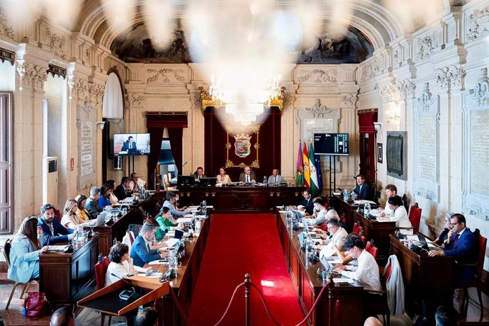 Pleno del Ayuntamiento de Málaga