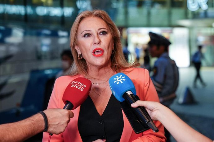 La consejera de Economía y portavoz del Gobierno, Carolina España, en una imagen de archivo.