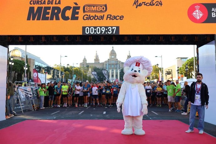 Imagen de la Bimbo Global Race de Barcelona en 2024.