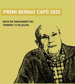 Cartel del Premi Bernat Capó