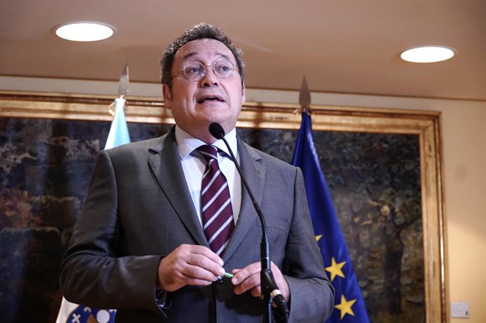 Archivo - El fiscal general del Estado, Álvaro García Ortiz, clausura la escuela de verano del Ministerio Fiscal, en el Pazo de Mariñán, a 13 de junio de 2025, en Bergondo, A Coruña (España). 