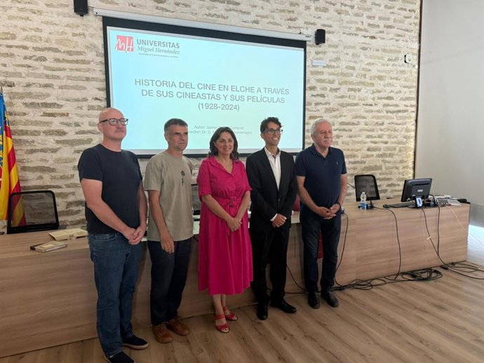 Una tesis doctoral de la UMH documenta un siglo de cine en Elche (Alicante) y rescata a 266 cineastas locales