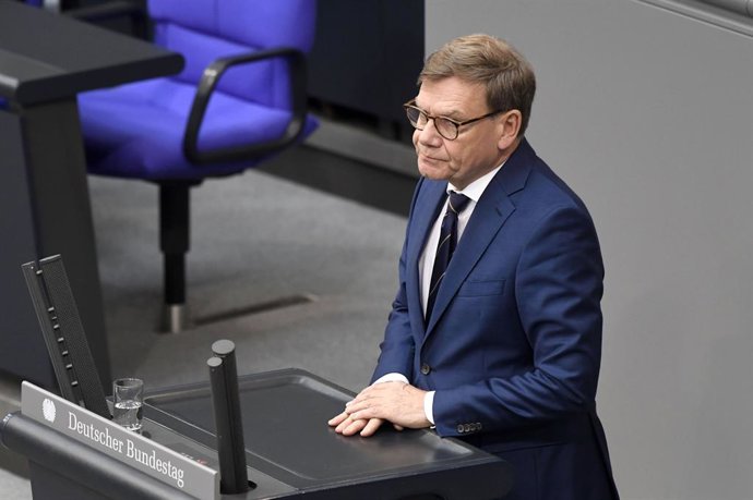 11 de julho de 2025, Berlim, Berlim, Alemanha: Johann Wadephul na 19ª sessão do 21º Bundestag alemão no edifício do Reichstag. Berlim, 11 de julho de 2025