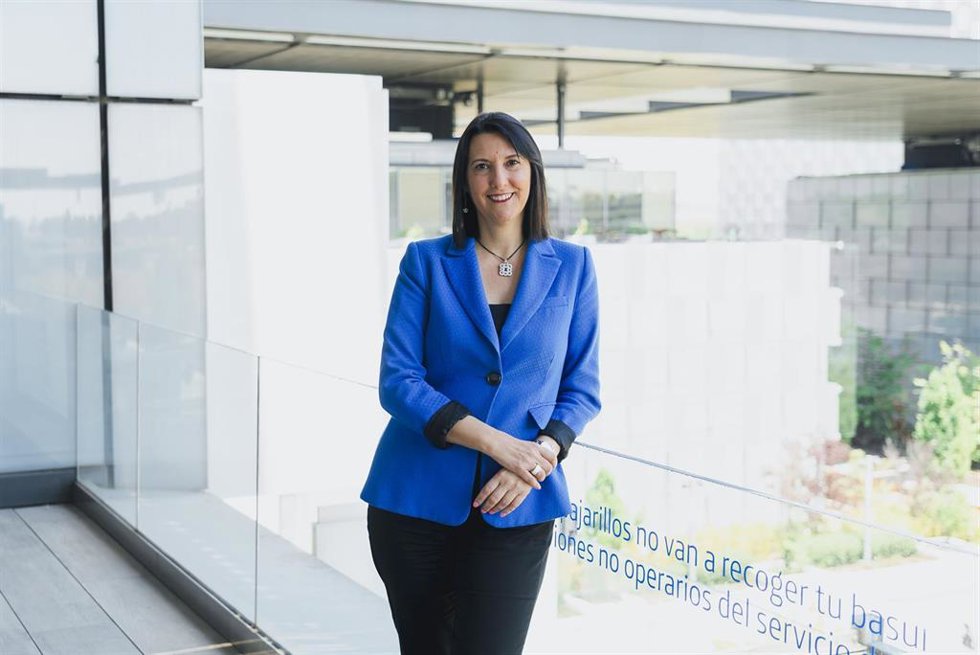 Archivo - La directora de IA y Data de Telefónica Tech para España y América, Elena Gil Lizasoain.