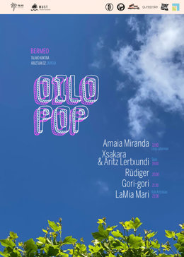 Oilo Pop jaialdiaren kartela
