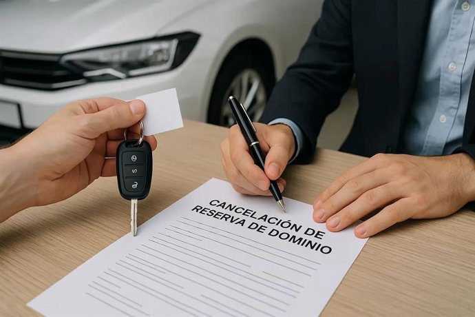 Cómo cancelar la reserva de dominio de un coche paso a paso