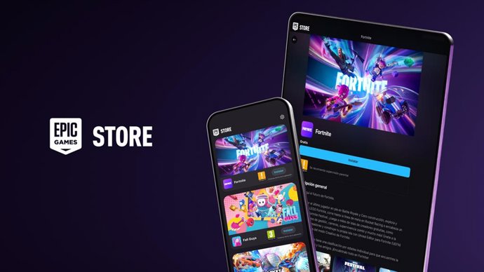 Archivo - Arquivo - Logotipo da Epic Games Store.