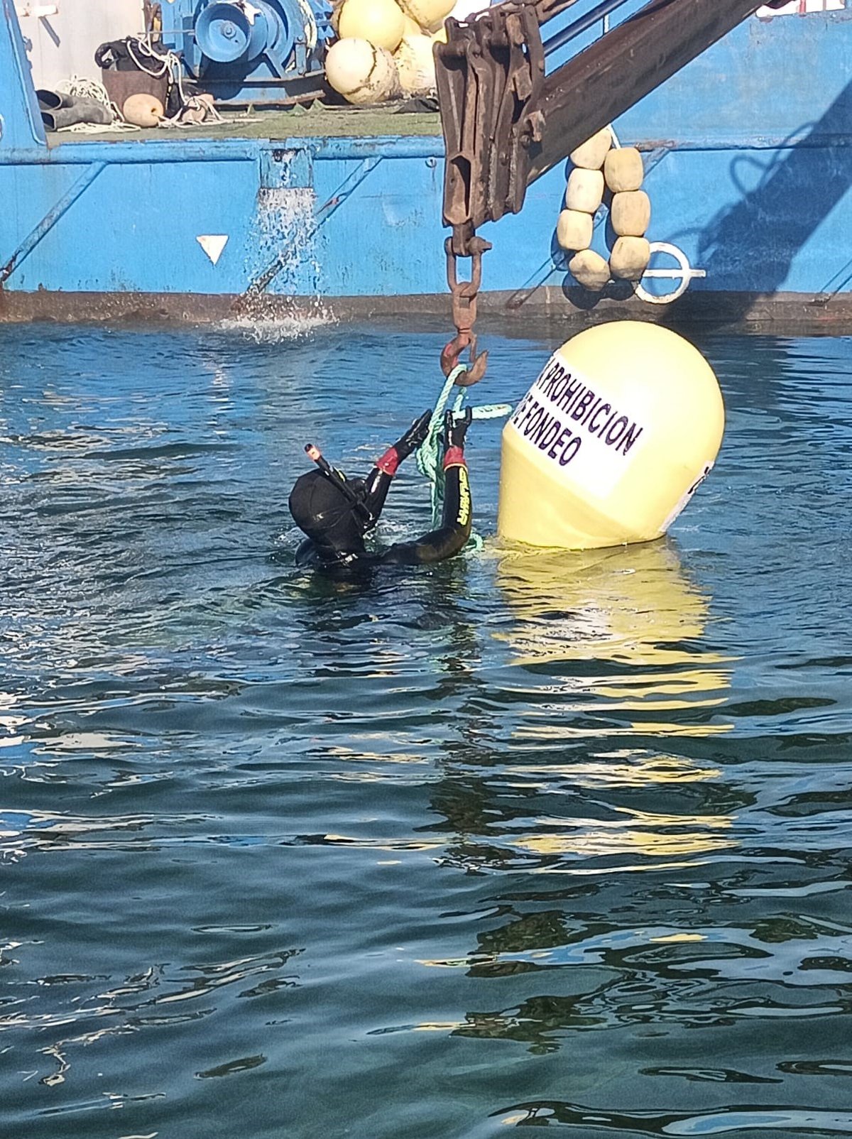 El Gobierno regional amplía el balizamiento del Mar Menor para proteger la nacra