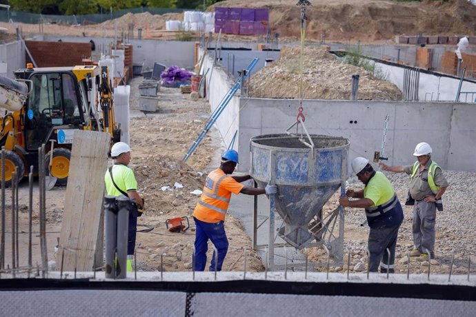 Obras del neuvo centro de salud de Torrejón de Ardoz