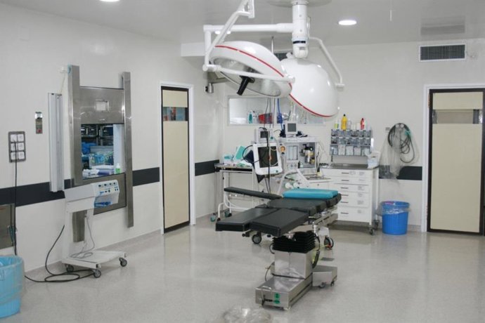 Archivo - Quirófano del hospital de Puertollano.