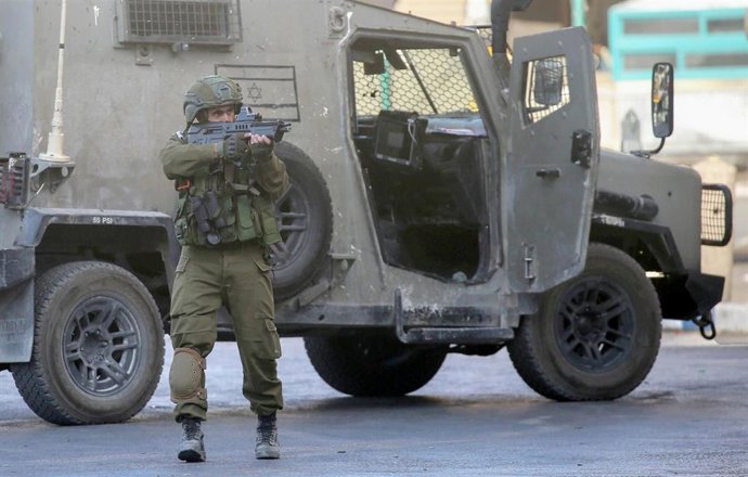 Archivo - Imagen de archivo de un militar del Ejército israelí.