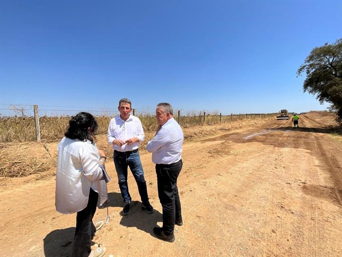 Visita al Camino de Los Huertecillos de Almonte (Huelva).