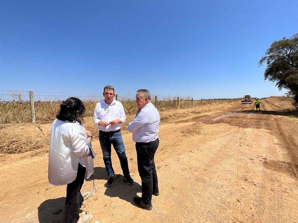 Visita al Camino de Los Huertecillos de Almonte (Huelva).